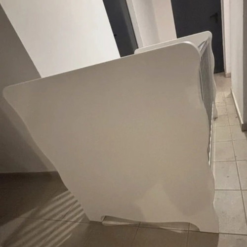 Santa Bebe convertible baby cot with Grecostrom mattress and chest of drawers