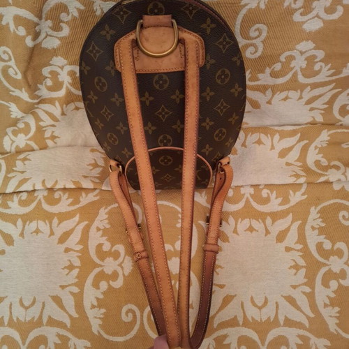 Louis Vuitton Ellipse Backpack used, medium size, beige and brown