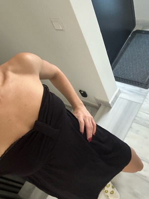 Mini black strapless dress like new
