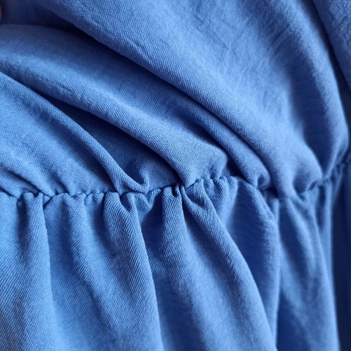 Blue casual summer jumpsuit, size M