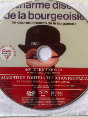 Le charme discret de la bourgeoisie DVD used, comedy, fantasy with subtitles