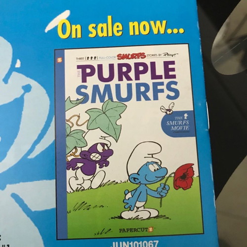 The Smurfs Halloween Ashcan mini-comic new