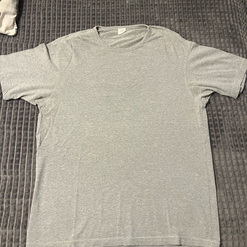 Gap T-shirt used, elastic short-sleeve athletic, size XL, gray