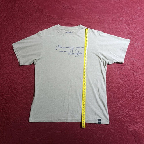 Pull & Bear T-shirt with print, like new, size XS, gray