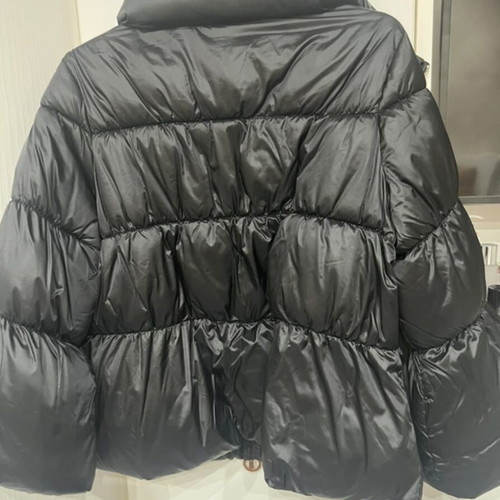 Lynne Jacket Like New Black With Leopard Lining And Hidden Hood