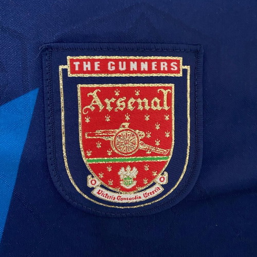Arsenal 1995-96 away shirt Nike Premier with JVC sponsor, medium