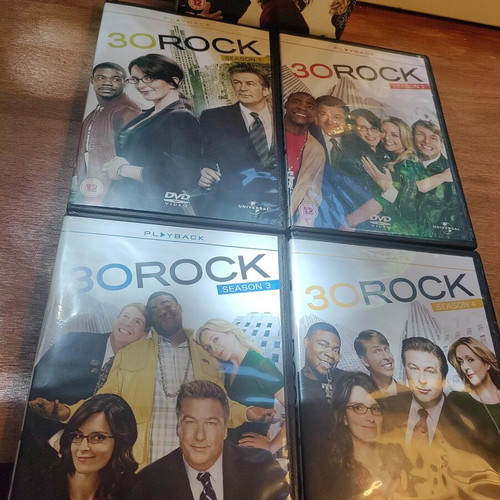 30 Rock Complete Seasons 1-4 DVD like new
