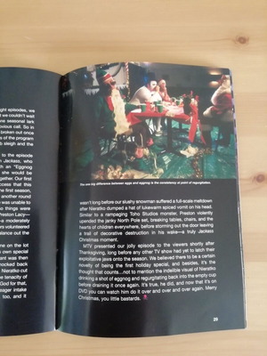 MTV Jackass Official DVD Booklet like new