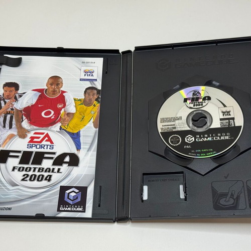 FIFA 2004 Nintendo GameCube game used, Italian edition