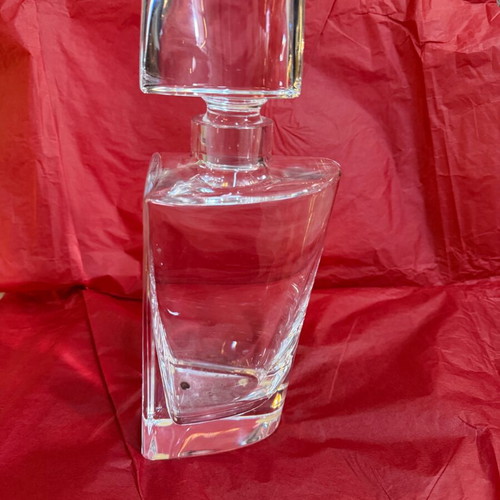 Sevres crystal decanter 30 cm like new