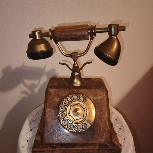 Vintage decorative old telephone