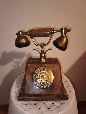 Vintage decorative old telephone