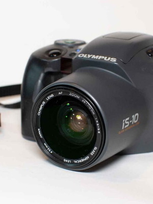 Olympus IS-10 35mm analog camera used