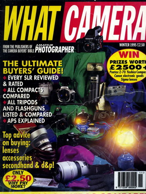 What Camera magazine refurbished, British 1995 photo guide