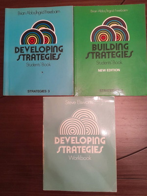 English Learning Books used, pack of 3, theory and exercises