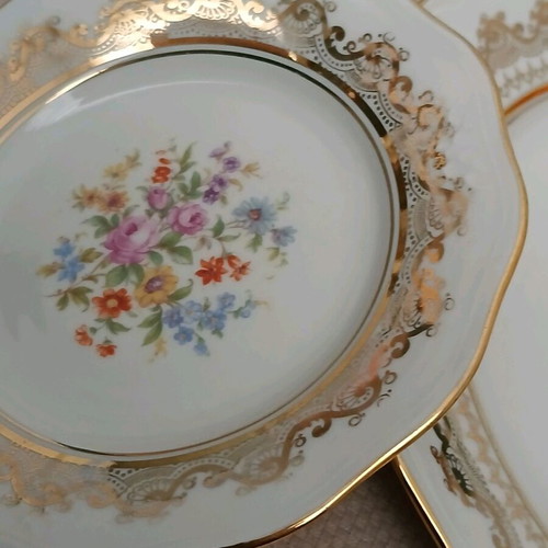 Vintage Zeh Scherzer&Co Elite 7-piece dessert set like new