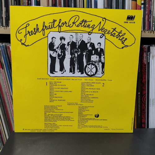 Dead Kennedys Fresh Fruit for Rotting Vegetables vinyl used, punk