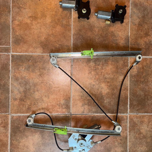 BMW E46 sedan window regulator new with 2 Bosch motors