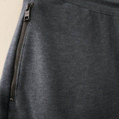 Bershka men's jogger with fleece lining blue large like new