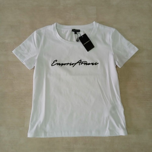 Emporio Armani women's t-shirt new, white, XL
