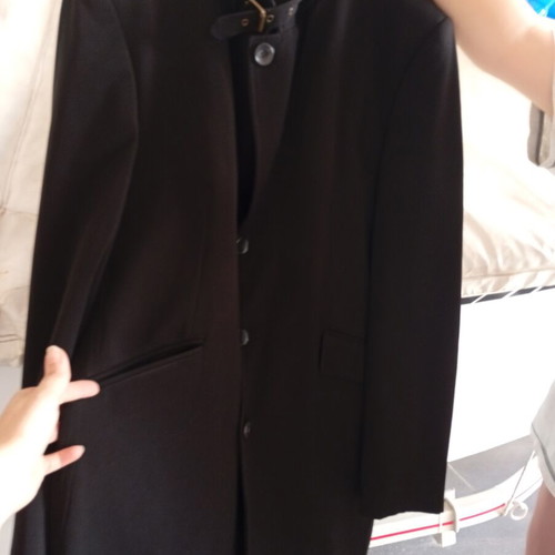 Abrand Jeans thin half-coat black, like new, XL