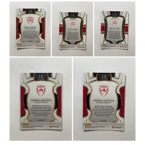 Olympiacos Legends 10-Card Lot Select 25-26, like new