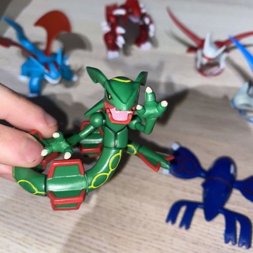 Pokemon Hoenn Legendary and Mythical Figures pack used