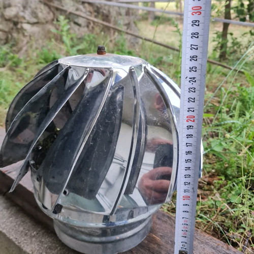 Rotary chimney cap used Ø150 mm stainless steel for wood stove