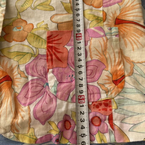 Christian Berg Stockholm jacket 3/4 sleeve linen like new, multicolor