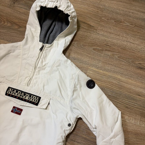 Napapijri Rainforest Winter 3 Anorak white, like new, size S