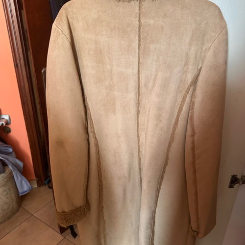Women's coat like new, beige, size L