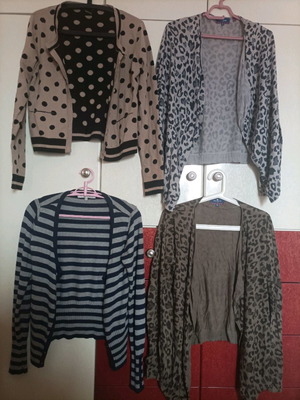 Pack of 4 seasonal cardigans, Tom Tailor, BC, Clockhouse