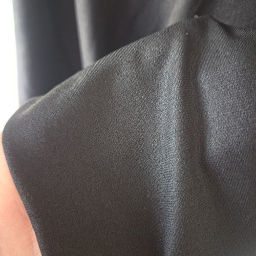 Leggings with matte waxed look size S used, black