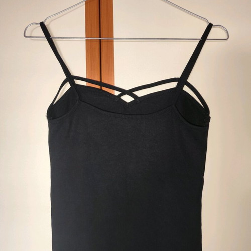 Black Bershka camisole used, size M