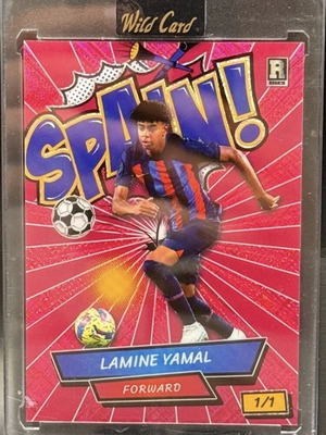 Lamine Yamal Rookie Card 1/1 used