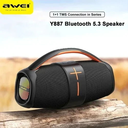 Awei Y887 Bluetooth Speaker 20W, black