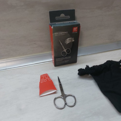 Zwilling Baby Nail Scissors New Premium German Quality with Case