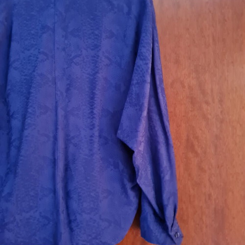 Mango shirt new, blue, viscose, sizes S and M