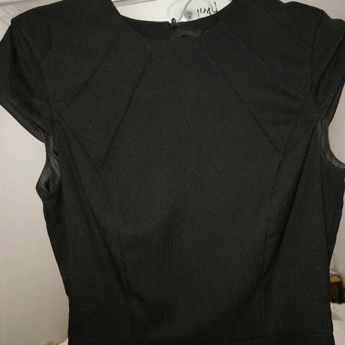 H&M pencil dress black like new, fitted