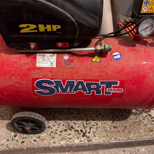 Smart 50/SF20 23050 air compressor used, 2 hp, 100 liters