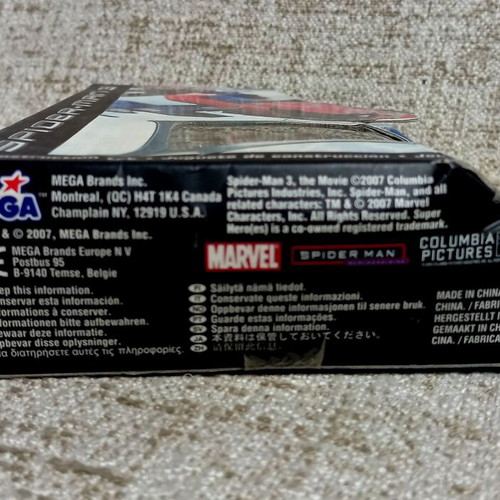 Battle Damage Spider-Man Mega Bloks set