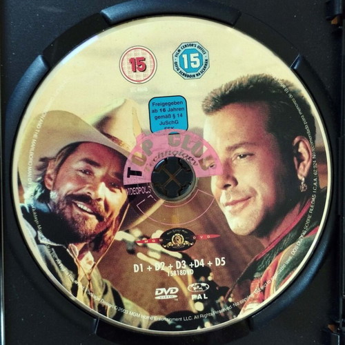 Harley Davidson and the Marlboro Man DVD like new with Greek subtitles