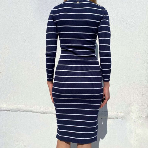 Guess dress, white and blue, size S
