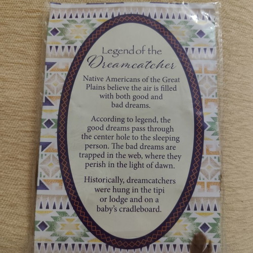 Authentic Dreamcatcher from America new, in original packaging