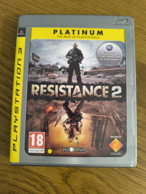 Resistance 2 PS3 Platinum in very good condition
