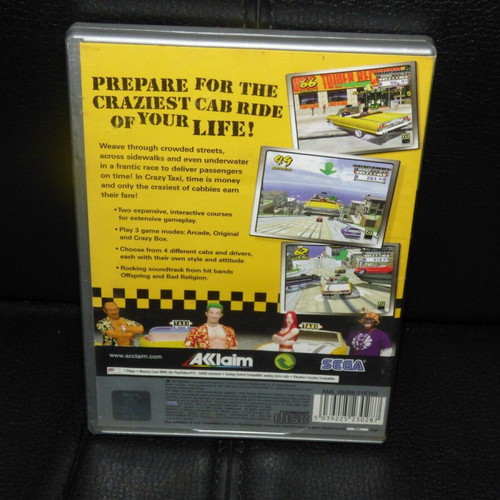 Crazy Taxi PlayStation 2 complete used