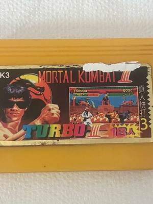 Mortal Kombat used video game