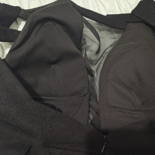 Ioanna Kourbela black jumpsuit with pockets, size S