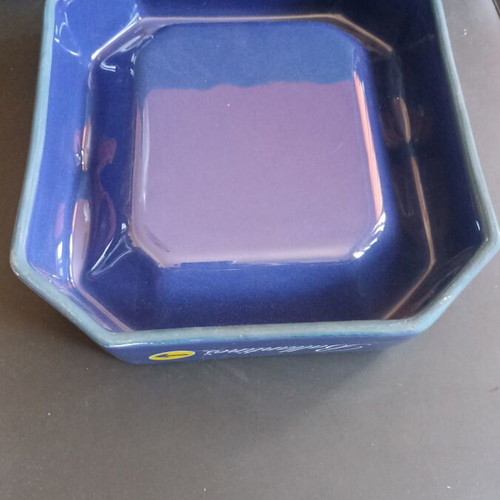 Ballantine's Go Play Vintage Ceramic Ashtray like new