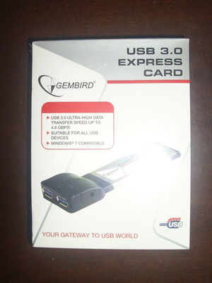 Gembird USB 3.0 Express Card PCMCIA καινούργια